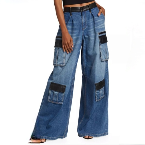 Alice + Olivia Denim - ALICE + OLIVIA Cargo Jeans